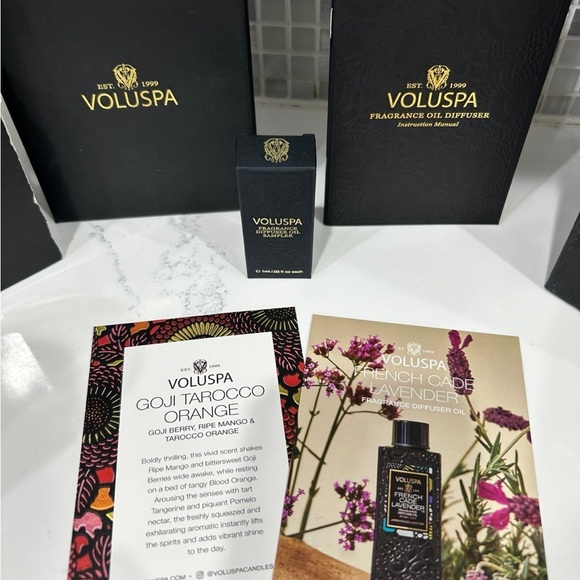 Voluspa NEW FRAGRANCE OIL DIFFUSER DEVICE BLACK - Picture 2 of 4